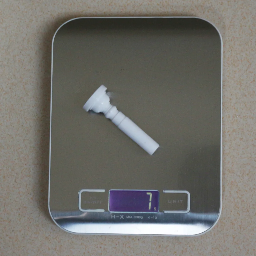 High Quality ABS Plastic Trumpet Mouthpiece 7C Size Trumpet Instrument Accessories Black/White