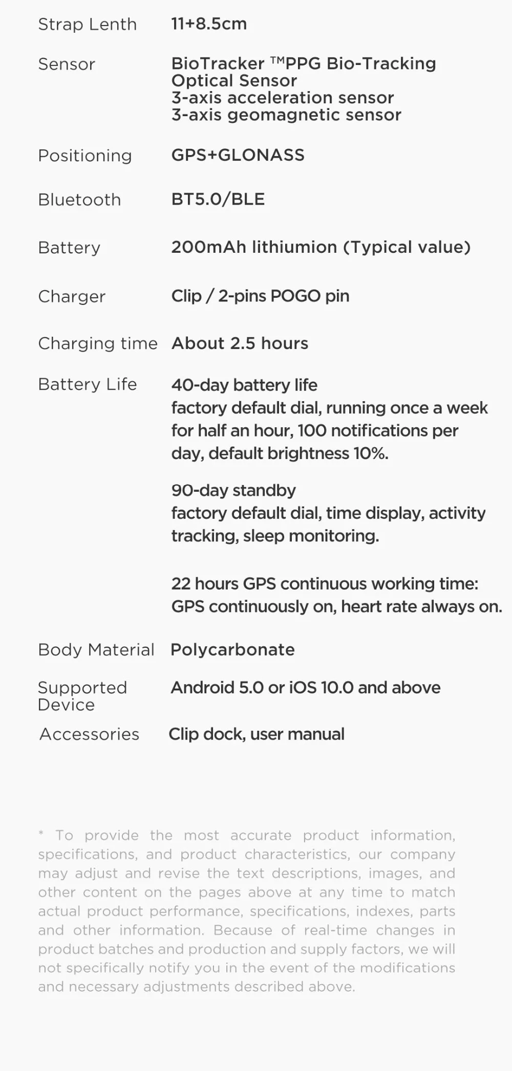 2020 New Global Amazfit Bip S Smartwatch 5ATM waterproof built in GPS GLONASS Bluetooth Smart Watch for Android iOS Phone8