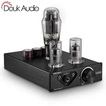 Douk аудио HiFi SRPP вакуумный ламповый усилитель для наушников лучший стерео аудио одноконцевый предусилитель класса А