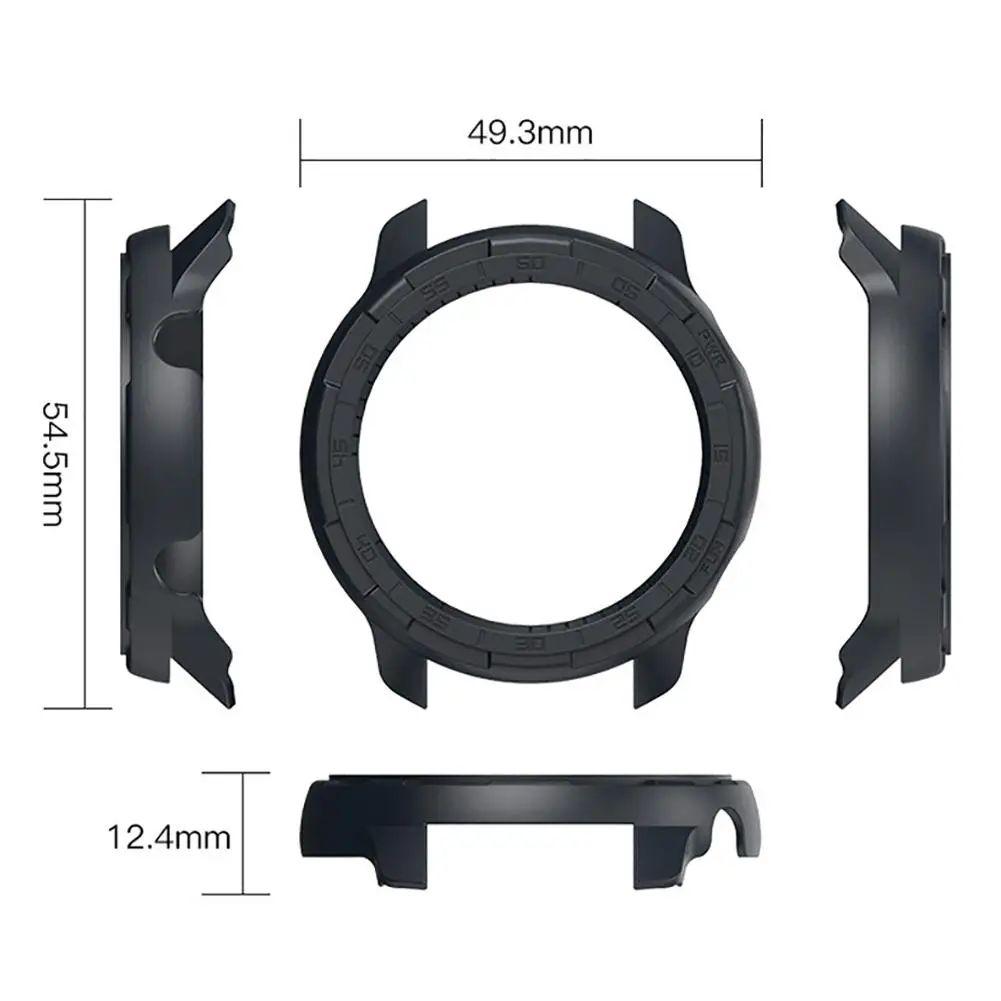 Универсальный силиконовый защитный чехол Защитный чехол для Huami GTR 47 мм умный Браслет