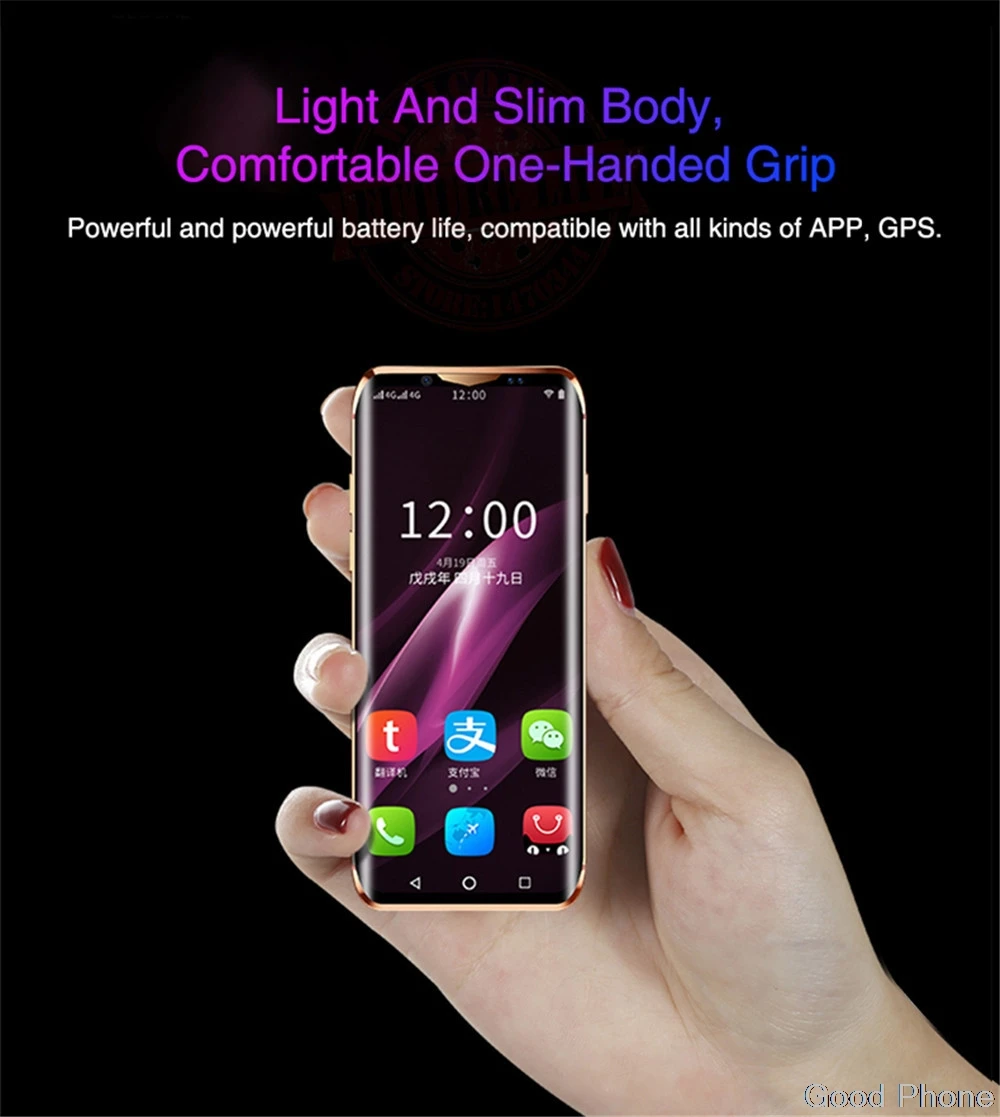 K-Touch I10 Face ID 4G Lte мини смартфон Android 8,1 Google Play мобильные телефоны MTK6580 четырехъядерный смартфон