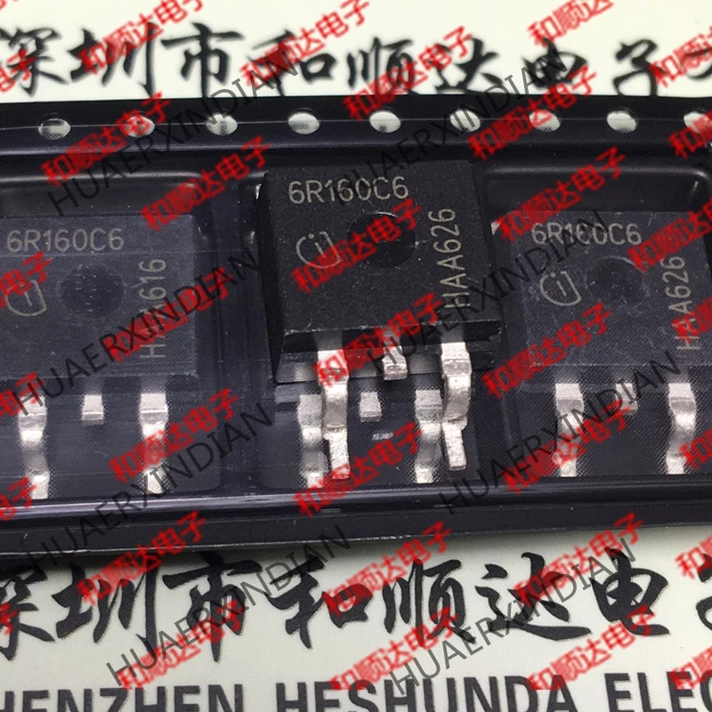 20PCS/LOT new original 6R160C6 IPB60R160C6 TO-263 700V 72A in stock