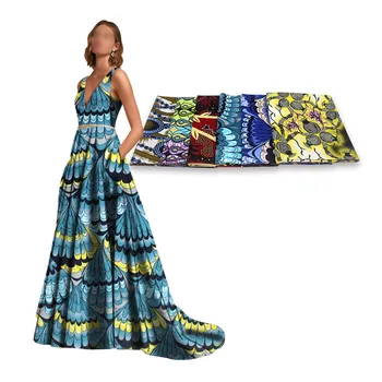 

Veritable Wax Guaranteed Real Wax High Quality Veritable Wax African Ankara Print Sewing Fabric H191206