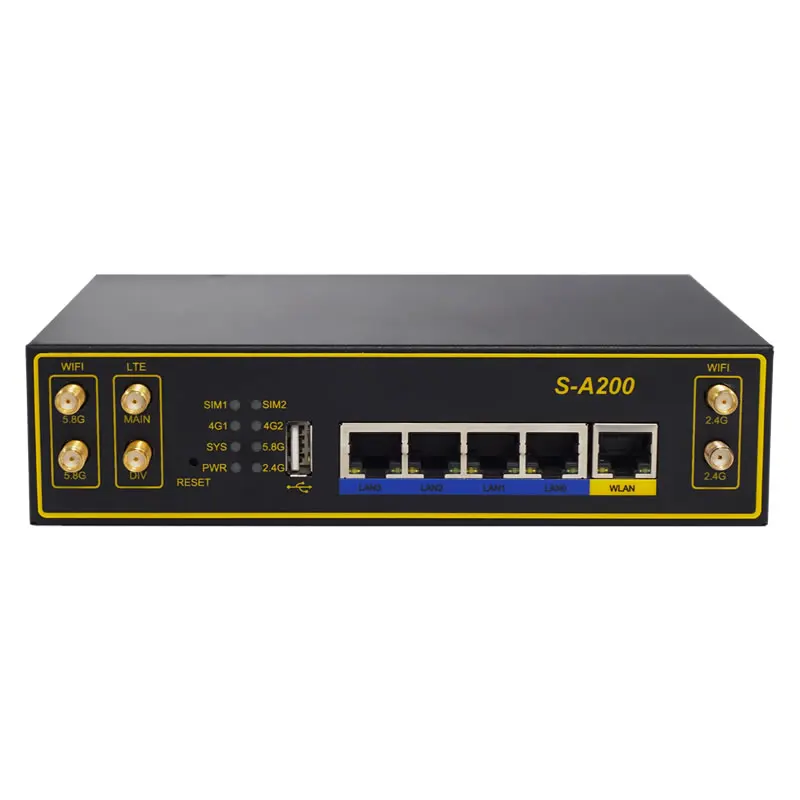 Промышленный маршрутизатор Synway S-A200 IoT 4G проводной/Wi-Fi/DTU/Wi-Fi. Динамическая функция