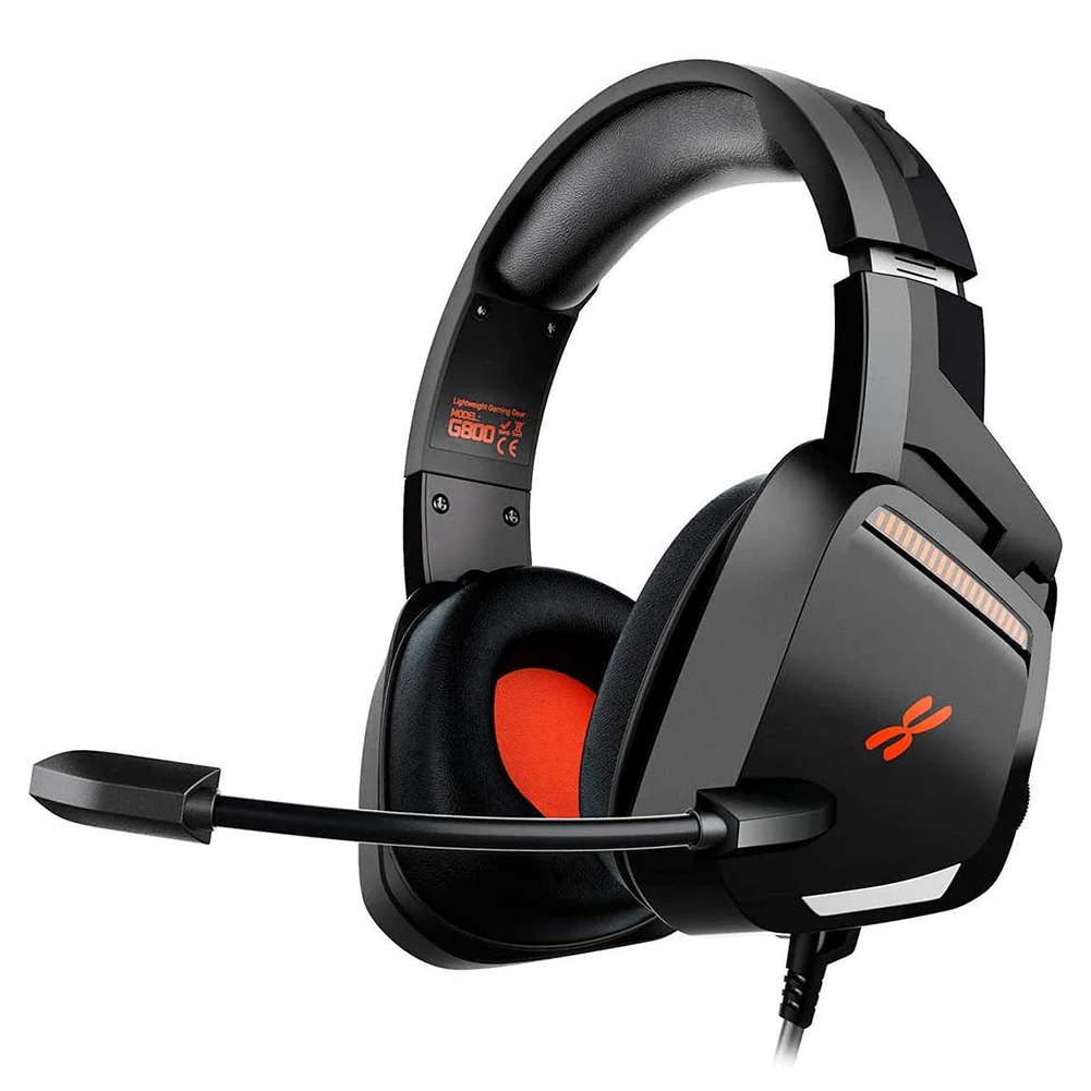 3 5mm Gaming Headset Professional Gamer Stereo Head mounted Headphone Easily Carrying Lightweight Earphone Part for PC