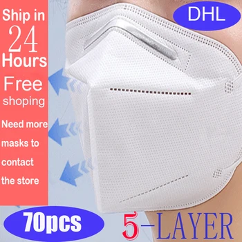 

Free shipping DHL disposable mask anti-spray protective mask face mask