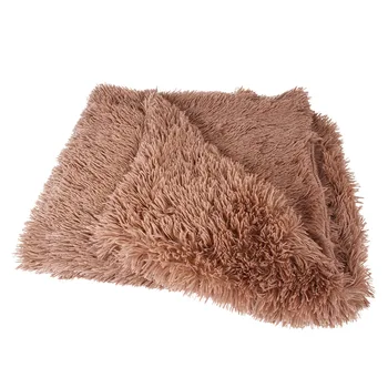 

Soft Pet Dog Blanket Cat Bed Mat Long Plush Warm Double Layer Fluffy Deep Sleeping Cover for Small Medium Large Dogs Mattress