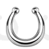 1 Pcs Stainless Steel Fake Nose Ring Clip On Septum Piercing Faux Hoop Indian Nose Ring Pircing Nose Punk Body Piercing Jewelry ► Photo 3/6