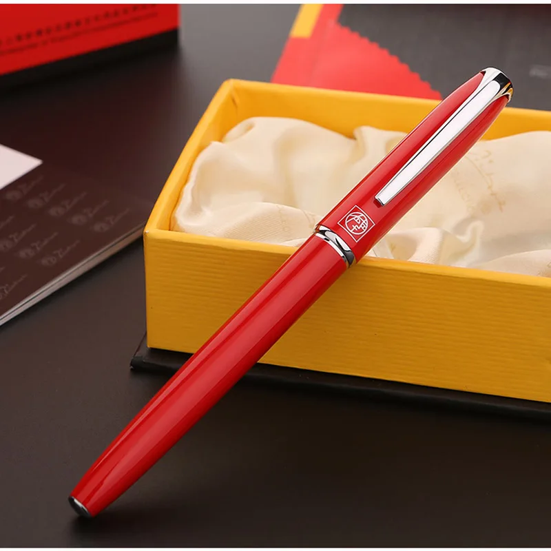luxury High quality brand color classic 916 Fountain Pen Elbow beauty pen gift lettering gift box Stationery Office Supplies 6