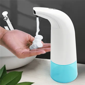 

250ml Automatic Foam Liquid Dispenser Waterproof Soap Dispenser Sensor Touchless Hand Washer Foam Soap Dispenser Pump