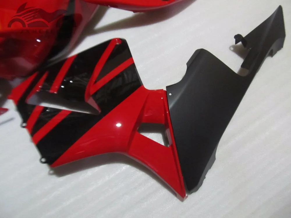Пользовательский комплект обтекателя впрыска, пригодный для Honda CBR600RR 2005 2006 CBR 600 RR 05 06 Замена обтекателей наборы Красный Черный Запчасти JK06