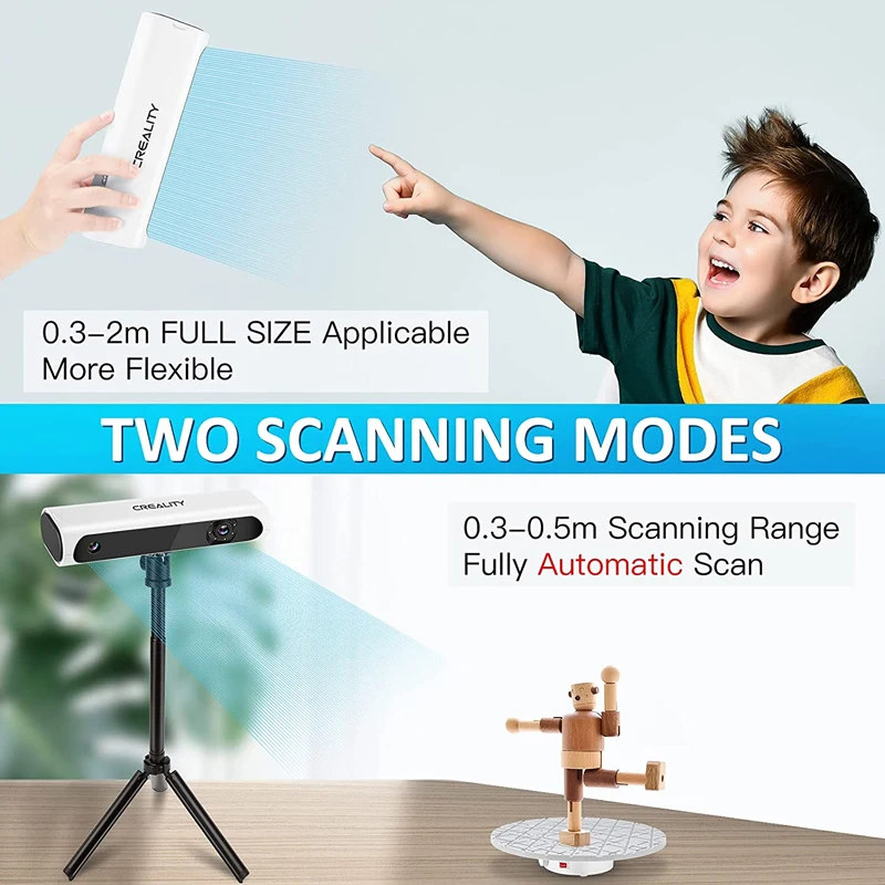 3D Scanner Creality CR-SCAN 01 Upgraded kit