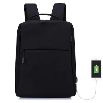 

Fashion Men Laptop Backpack Larger Capacity Travel Bag with Key Chain Holdr Male Usb Charging Computer Backpacks Waterproof Bag