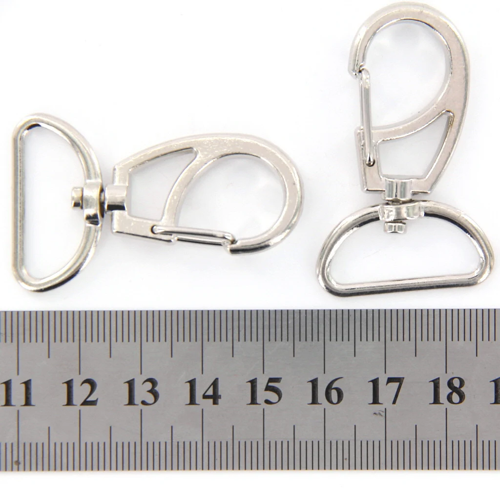 45mm Swivel Trigger Clips Snap Hooks Lobster Clasps Keychains Bags Hanging Craft Decor DIY Pack of 20PCS
