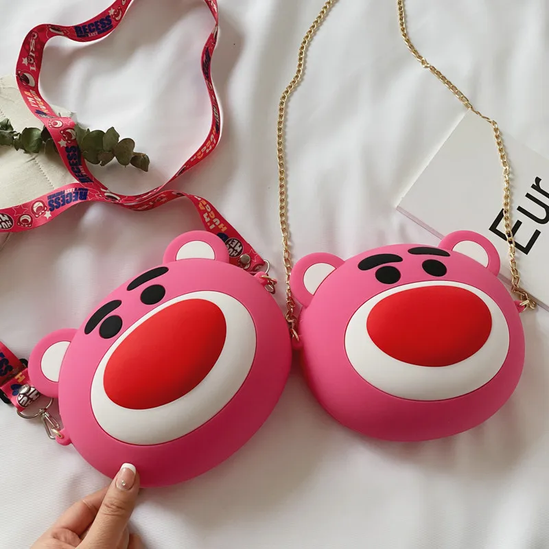 Женская Повседневная Портативная сумка на одно плечо миниатюрный силиконовый