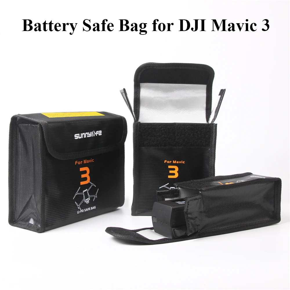 Per Dji Mavic 3 Pro/Mavic 3 Classic/Mavic 3 Drone Battery Safe Bag Accessori Protettivi Per Borse Di Sicurezza Per Dji Mavic 3