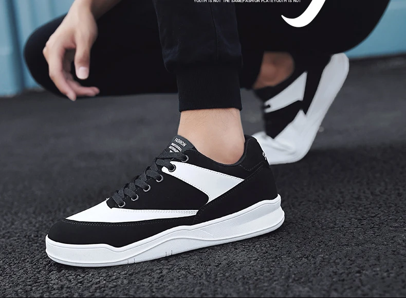 Explosion comfortable Large size spring and autumn new trend men's fashion shoes casual students personality wild men's shoes