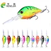 HENGJIA12.5cm 20.5g Crankbait Fishing Lure Pike Carp Fishing Artificial Hard Bait Fish Lures Wobbler Crankbait Fishing Tackle ► Photo 2/6