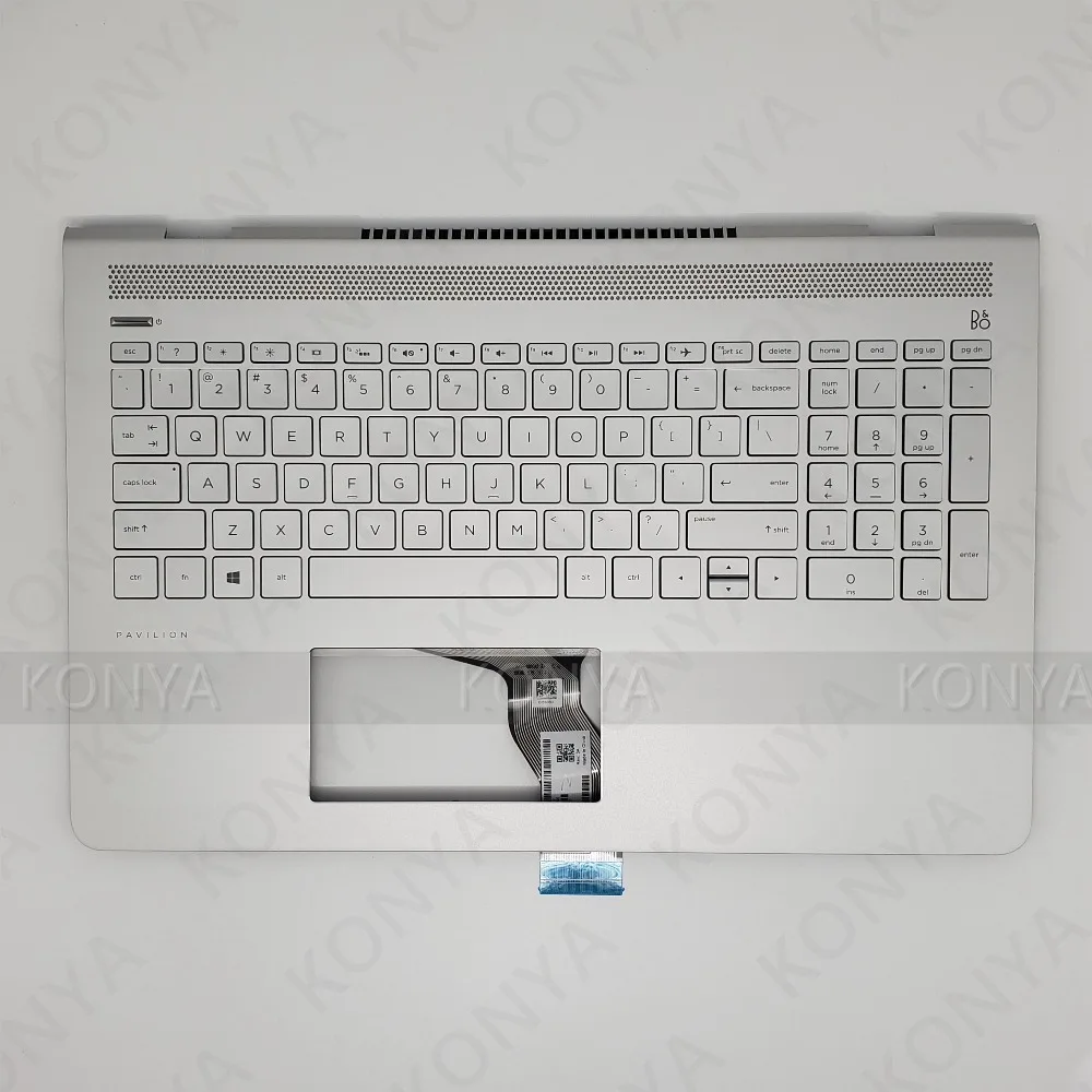Для hp Pavilion 15-CD 15-cd027ax Упор для рук крышка Touc hp ad с американской клавиатурой 928438-001 920019-001
