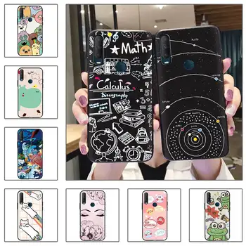 Перейти на Алиэкспресс и купить Модный чехол для мальчика для Alcatel 1S 2020/1V 2020/3L 2020 силиконовый черный чехол с рисунком