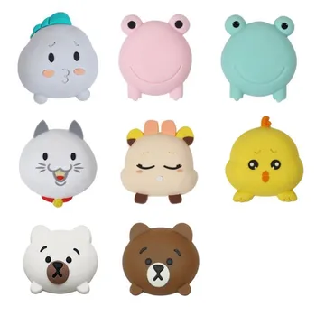

30pcs/lot Fashion Cartoon Door stopper Doorknob Rubber Fender Lock Protective Pad Door Crash Pad