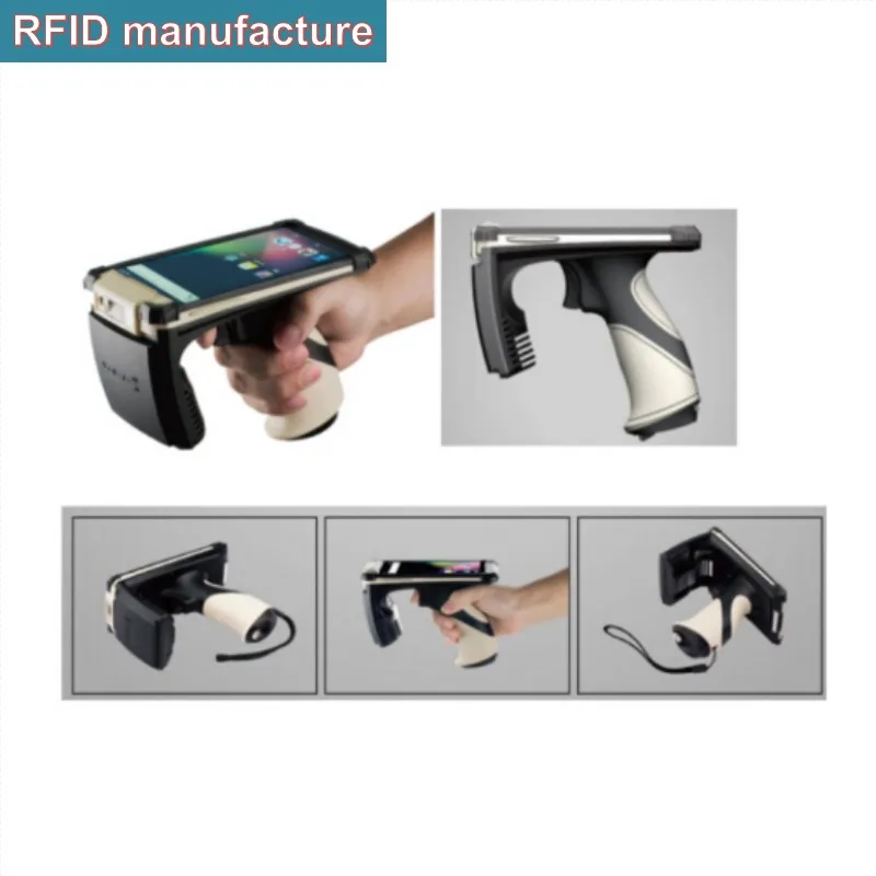

UHF RFID reader Impinj R2000 rfid long range Android mobile Handheld rfid reader with WiFi Bluetooth GPS with uhf tag sample
