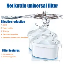 Cartridge-Replacement Brita WATER-FILTERS Maxtra 2pcs for Purify-Kettle Activated-Carbon