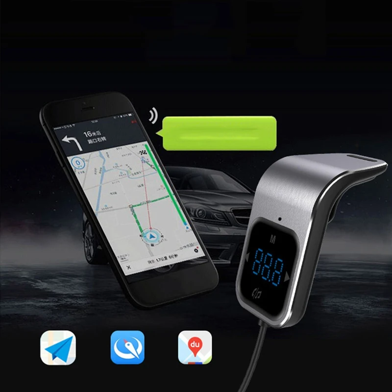 Bluetooth fm-передатчик Аудио Автомобильный MP3-плеер беспроводной автомобильный fm-модулятор громкой связи Bluetooth автомобильный комплект с ЖК-дисплеем