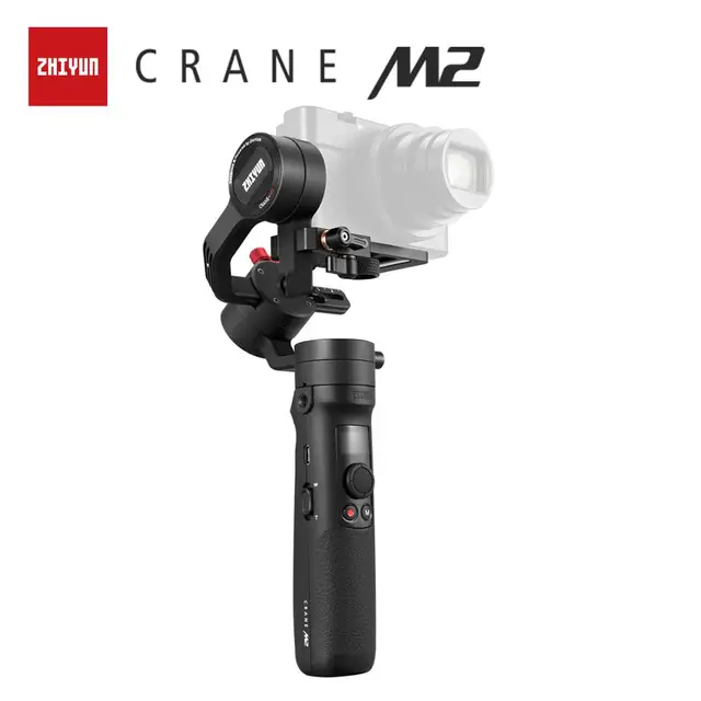 $US $199.06 ZHIYUN Official Crane M2 Gimbals for Smartphones Mirrorless Action Compact Cameras New Arrival 500g