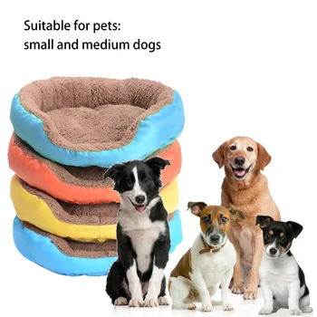 

Pet Cat Bed Comfortable Pet Nest Dog Cat Kennel Soft Warm Pet Cats Dog Bed Warm Fleece Plush Kennel For Small And Medium Dogs