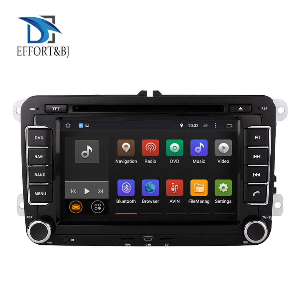 2 DIN Android 9 0 автомобильный DVD плеер для SKODA OCTAVIA/FABIA/SUPERB 2005 2010 с BT WIFI RDS навигация