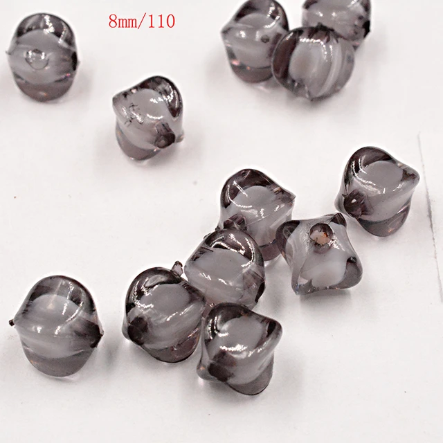 100Pcs Clear Faceted Rhombus Spacer Beads Randomly Mixed Color Loose Beads  Diy Bracelets Jewelry Making Accessories - AliExpress