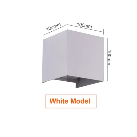 6W 10W 12W LED Outdoor wall lamp Waterproof Adjustable Indoor Garden Corridor Stairs LED Wall light Easy to install on wall