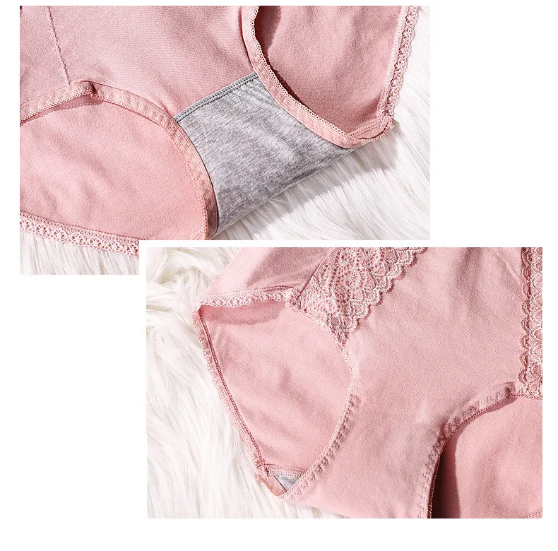 Большие размеры, XL-6XL, женское хлопковое нижнее белье, бесшовные трусы, сексуальные женские трусики, сплошное кружевное бесшовное нижнее белье размера плюс 3353