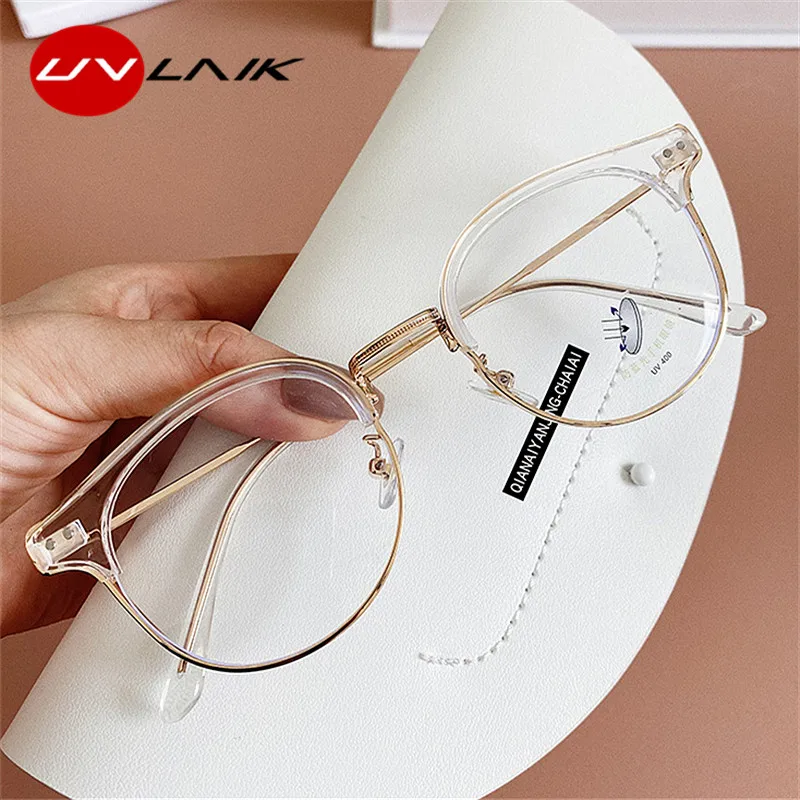 Korean Glasses Frame Clear Lens Optical Fake Eyeglasses Wooden Bamboo  Eyewear Spectacle Frames For Women Men