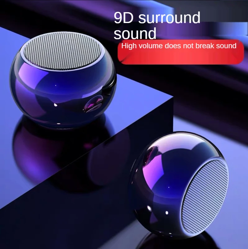Шоковой заморозки Красочные Беспроводной Bluetooth динамик мини небольшой большой