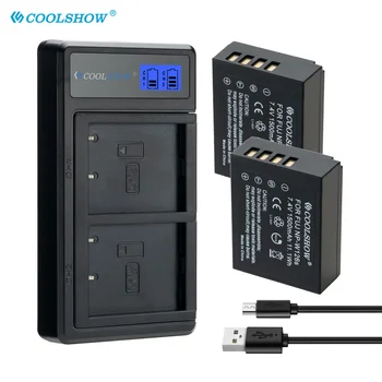 

NP-W126 NP-W126S Camera Battery for Fujifilm X100F XPRO1 X-A1 X-H1 HS50EXR XT1 X-T2 X-E1 X-T10 X-T20 Batteries Charger NPW126