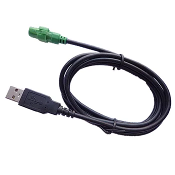 

Car CD Changer USB Socket to Round 4pin Connector Harness Wiring Cable Adapter for Volkswagen RCD510