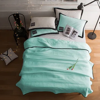 

1pcs Summer Quilt Blanket for Bed Air Condition Comforter Thin Duvet Bedspread for Double Queen King Size Sofa Throw Blanket Bed
