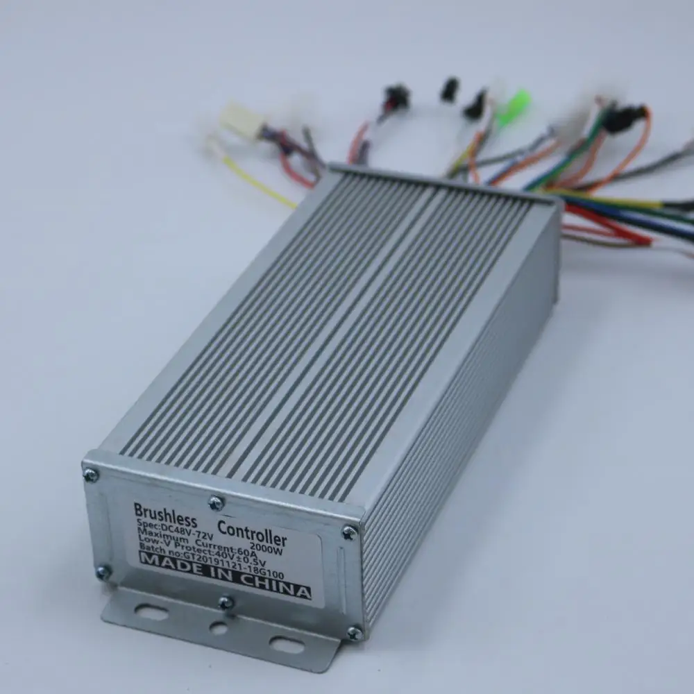 Датчик GREENTIME/датчик менее 48 В 72 в 1500 Вт 2000 18 mosfet BLDC контроллер двигателя