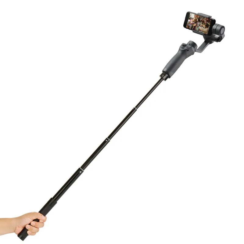 

Extend Rod Retractable Portable 3-axis Stabilizer Handheld Selfie Stick Extending Pole For Feiyu for Zhiyun G5/SPG/WG2 Gimbal