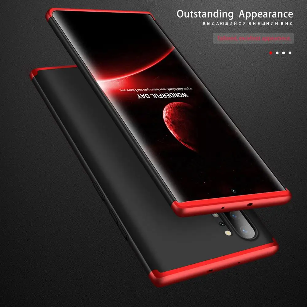 

GKK luxury Case For Samsung galax Note 10 Plus Pro case Full Proction Shockproof Hard PC Matte Cover For Samsung Note 10 Coque
