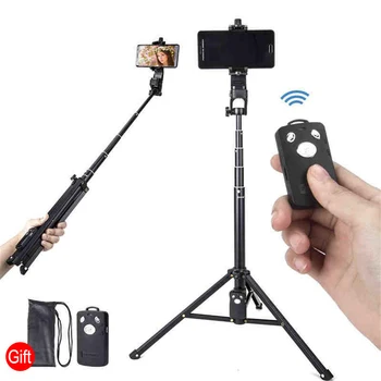 

3 in 1 Wireless Bluetooth Remote Shutter Selfie Stick For IOS Android Mini Table Camera Tripod Stand for iphone Samsung Gopro NE