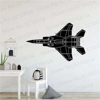 

Airplane Sticker Vehicle Decal Classic Aircraft Posters Vinyl Wall Decals Aeroplane Parede Decor Mural Airplane Sticker PW418