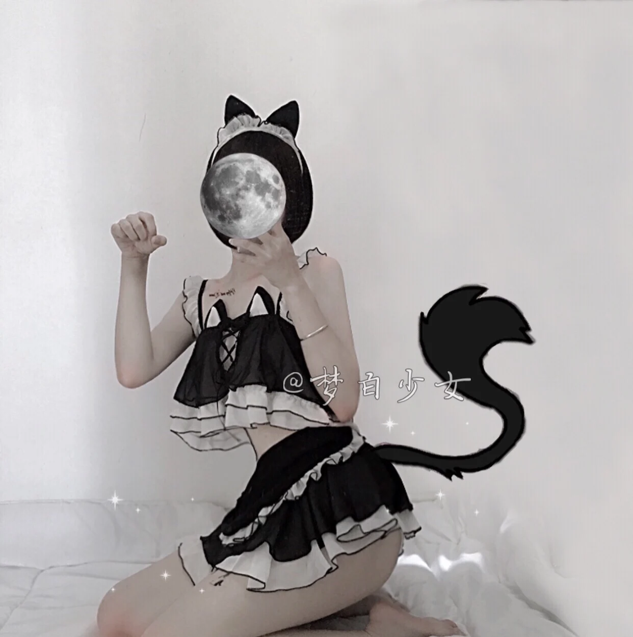 Японский сексуальный костюм кошки вечерние Униформа соблазнительный кролик девушка косплей Babydoll Униформа Эротическое белье горничной косплей женщина-кошка