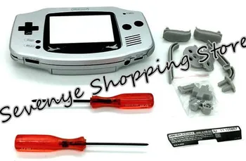 

Repair Part Housing Case Silver for Gameboy Advance GBA console Case Special Silver Color