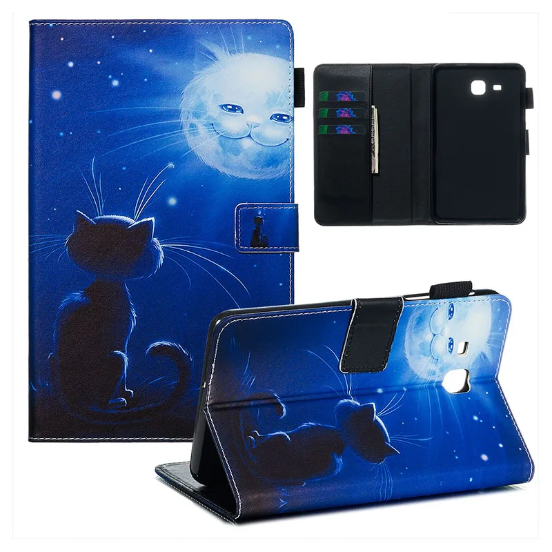 Чехол Tab A A6 T285 для Samusng Galaxy Tab A A6, 7,0 дюймов,, T280, SM-T280, SM-T285, откидной чехол для планшета, кожаный чехол с подставкой