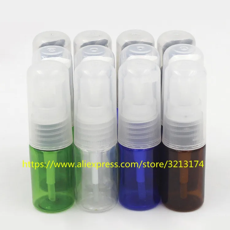 10 мл пластиковая бутылка с насосом для лосьона, мини-проба лосьон для мытья рук Шампунь Увлажняющий уход за лицом воды ПЭТ контейнер