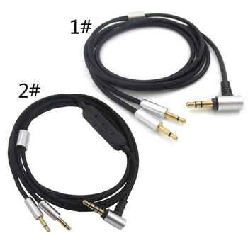 

Replacement Earphone Cable for sennheiser- HD202 HD477 HD497 Headset Audios Cord X6HB