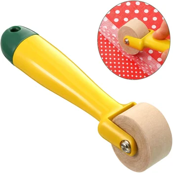 

Sewing Tools Roll & Press Comfortable Ergonomic Handle Sewing Notions Pressing Wheel Press Seam Convenient Way to Press Seams